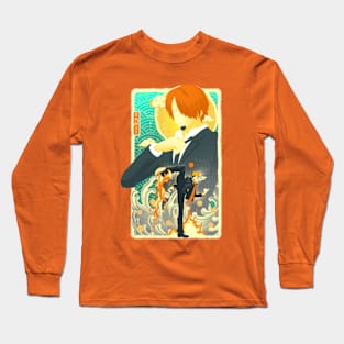 Great Wave Sanji Long Sleeve T-Shirt